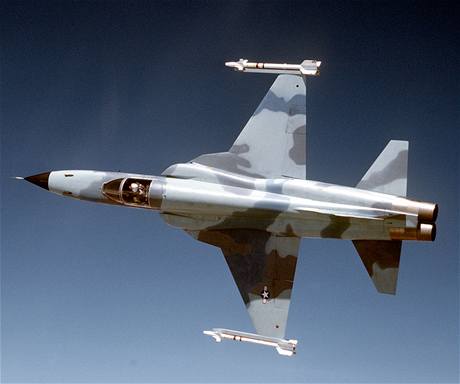Stíhaka F-5 (ilustraní foto)